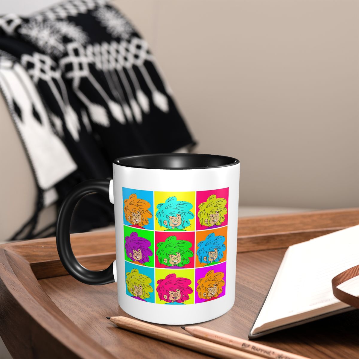 Coffee Tea Icon - Warhol'dan İlham Alan İkonik Pumuckl Kupa