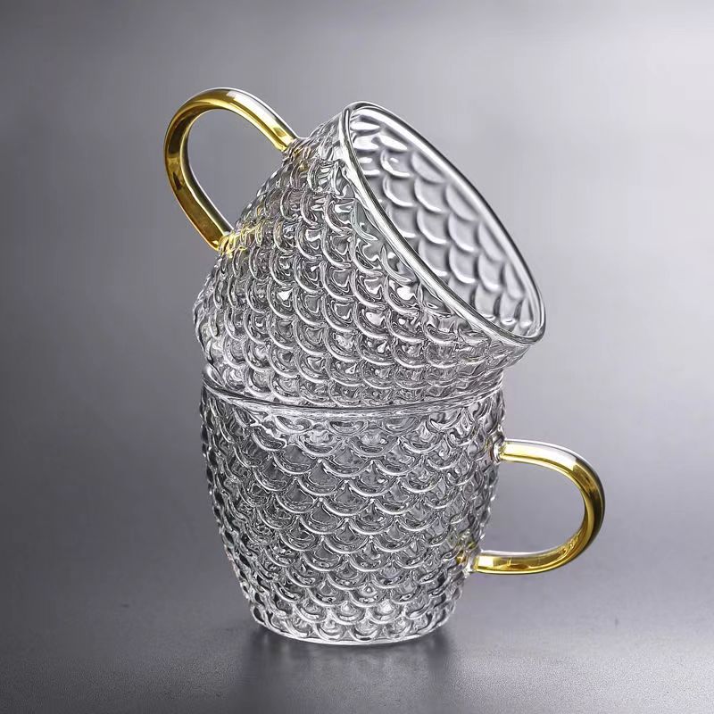 Espresso Cup Saucer - Cam çay bardağı küçük bardak ev