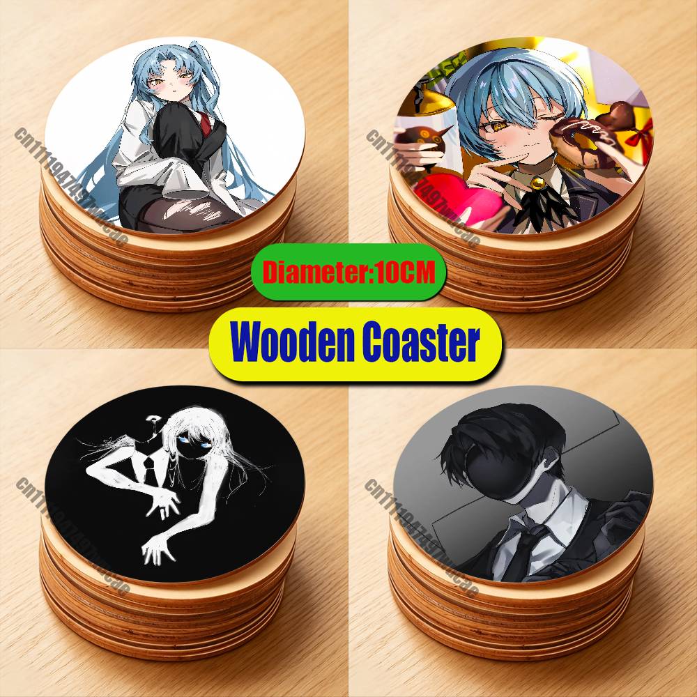 Coffee Tea Library - L-Library Of Ruina Roland Angela Coaster