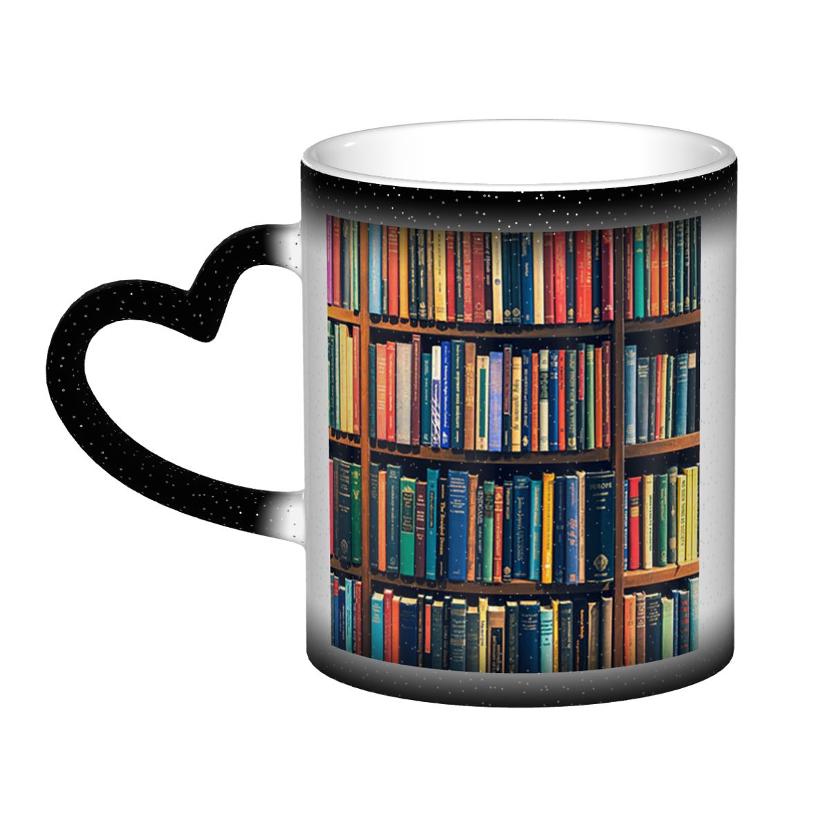 Coffee Tea Library - Eğitim Kütüphanesi Kitap Kupa Komik Seramik