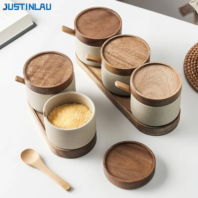 Bamboo Tea Tray - JUSTINLAU Seramik Baharatlık Japon Baharat Kabı