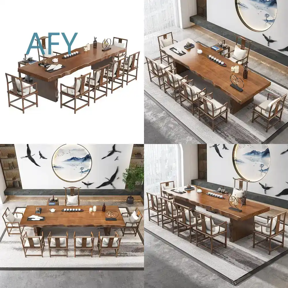 Tea & Coffee Quận 1 - Masif Ahşap Çay Masası ve Sandalye