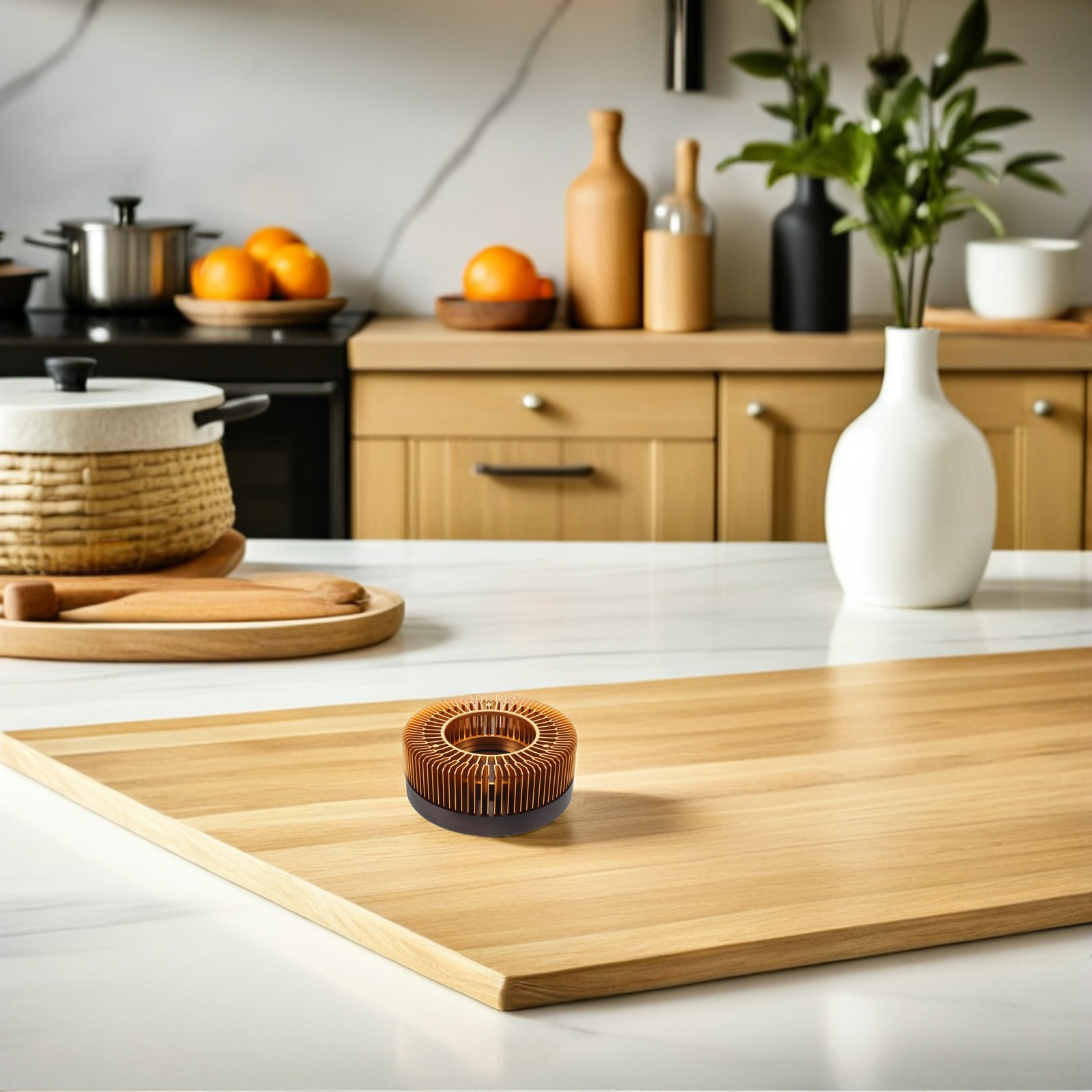 Coffee Tea Station - Altın Çaydanlık Isıtıcı, Alüminyum Çaydanlık Isıtıcı
