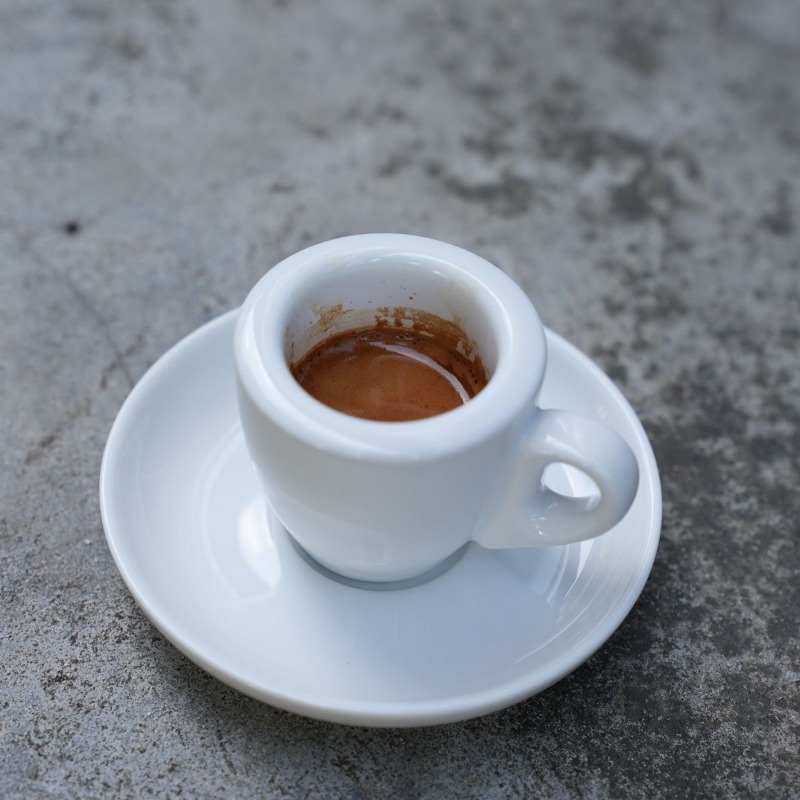 Espresso Cup Saucer - 60 ml'lik, tabaklı kahve fincanı seti,