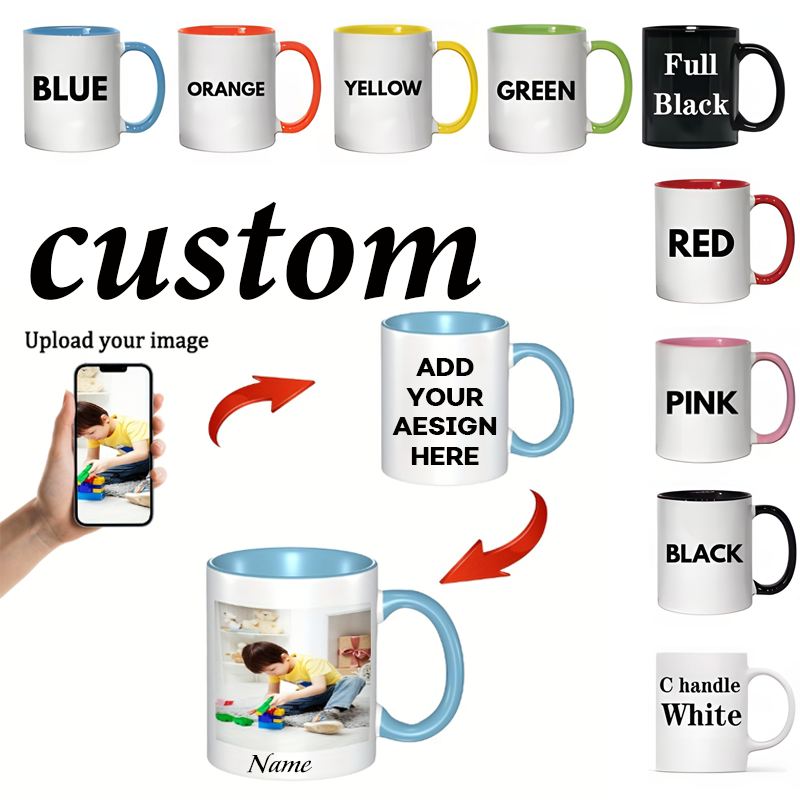Coffee Tea Images - 1 11oz Kişiye Özel Kupa, Özel