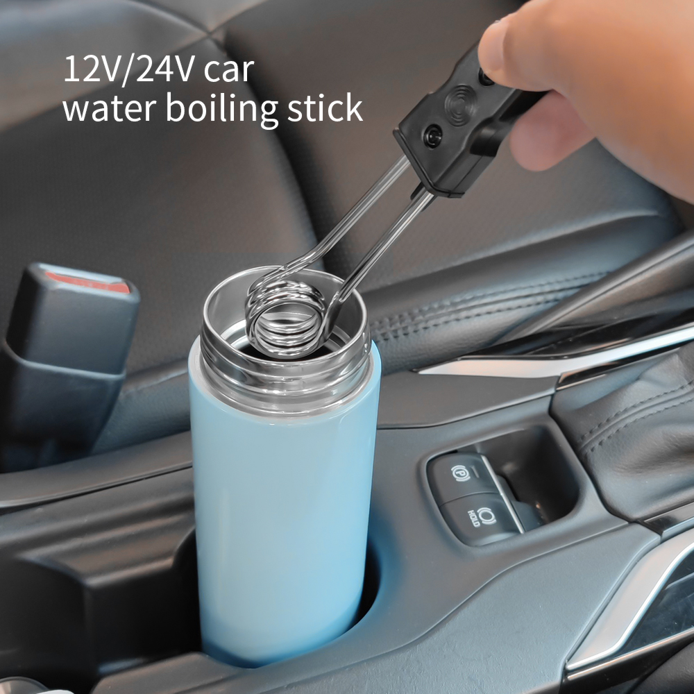 Switching Coffee To Tea - 12V 24V araba daldırma isıtıcı taşınabilir