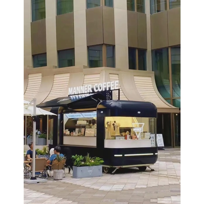 Mobil Yemek Kamyonu Treyleri T - Coffee Tea Boba incelemesi ve fiyatı