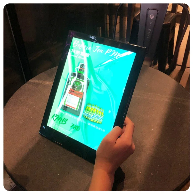 Işıklı LED şarap listesi ekran - Coffee Tea Menu incelemesi ve fiyatı