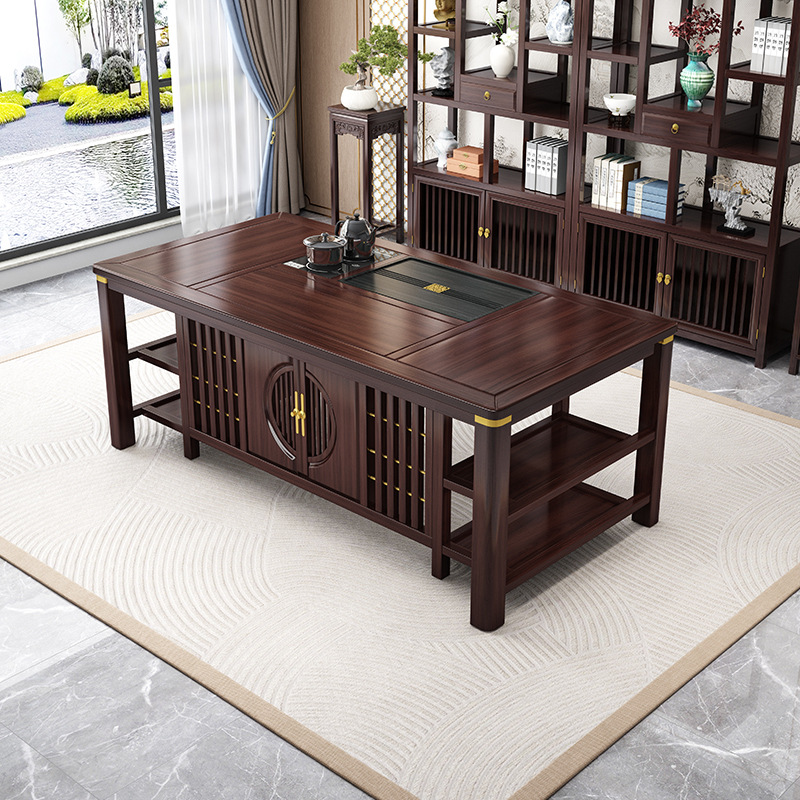 Masif ahşap yeni Çin çay masas - Coffee Tea Station incelemesi ve fiyatı