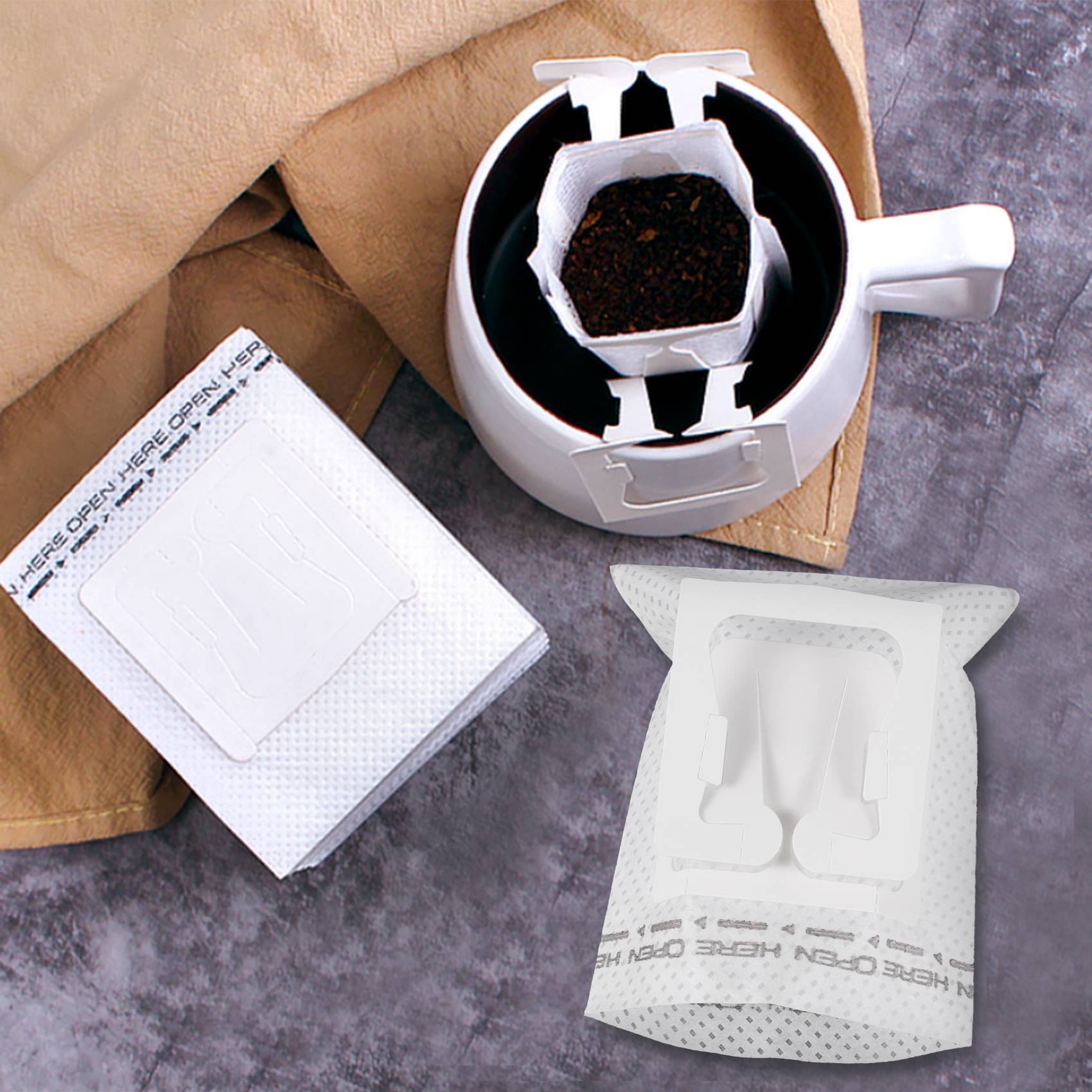 50 Adet / Paket Damla Kahve Fi - Tea & Coffee Quận 1 incelemesi ve fiyatı