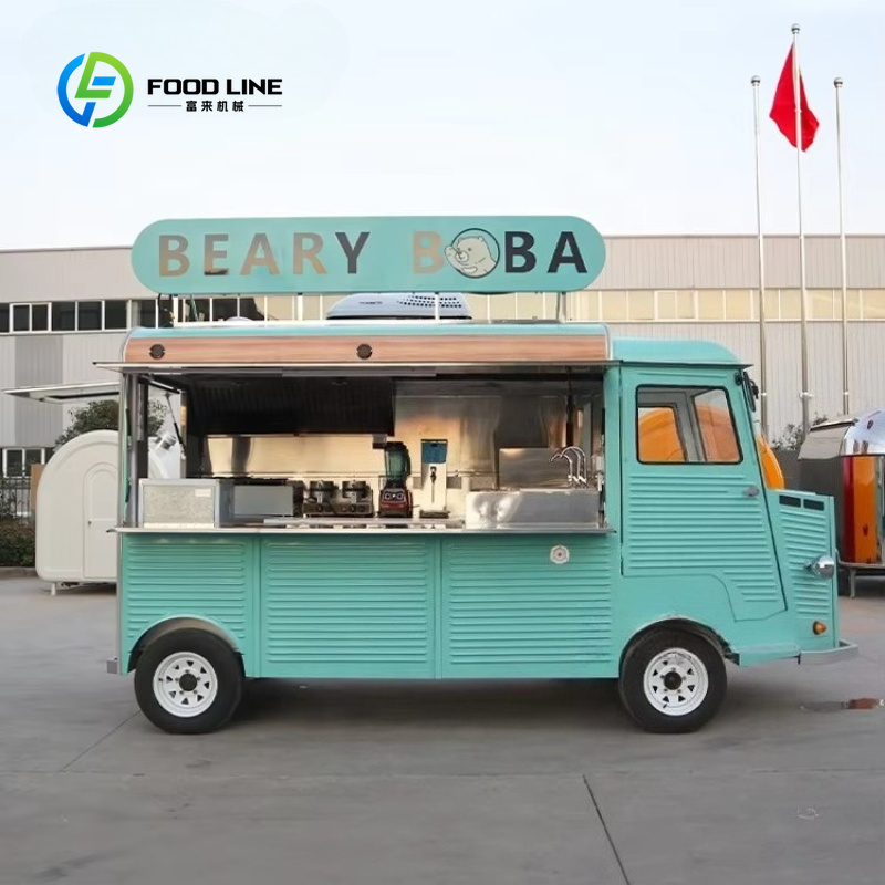 Elektrikli Retro Mobil Yiyecek - Coffee Tea Boba incelemesi ve fiyatı