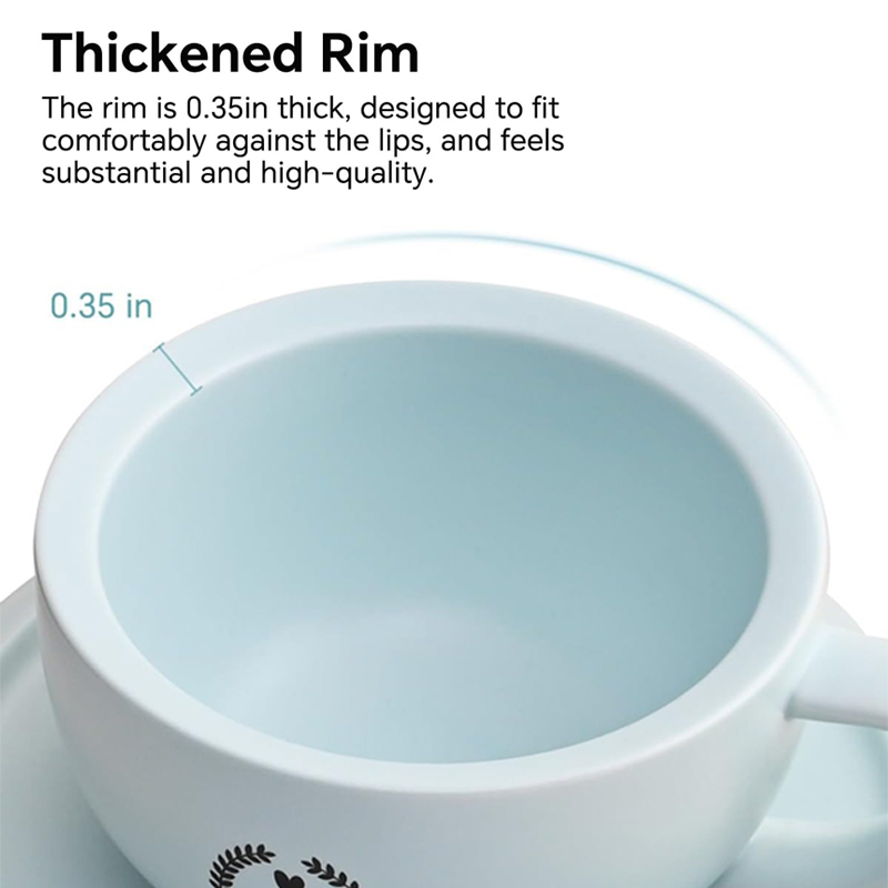 MUVNA Seramik Kahve Fincanı La - Espresso Cup Saucer incelemesi ve fiyatı