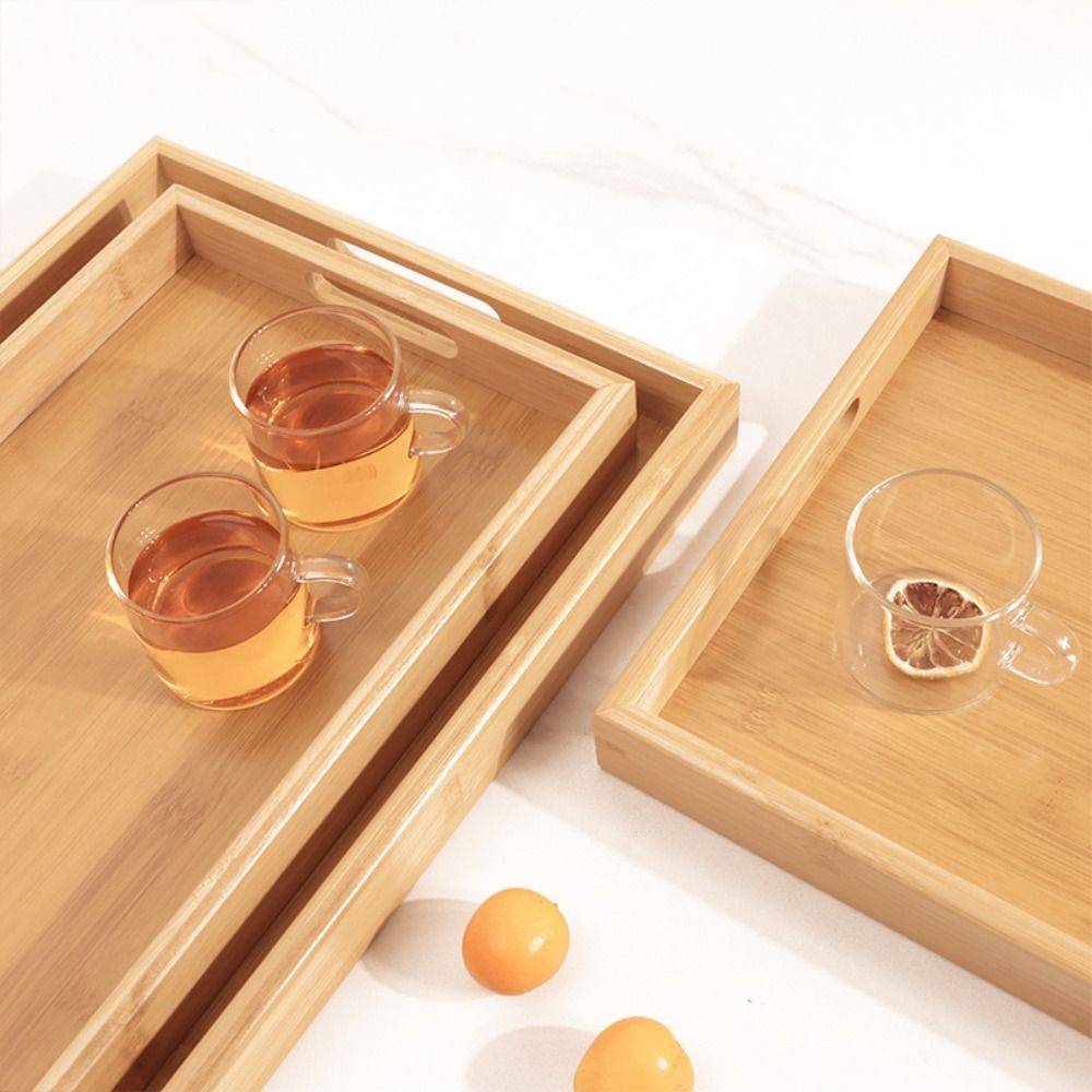 Retro Dikdörtgen Saklama Tepsi - Bamboo Tea Tray incelemesi ve fiyatı