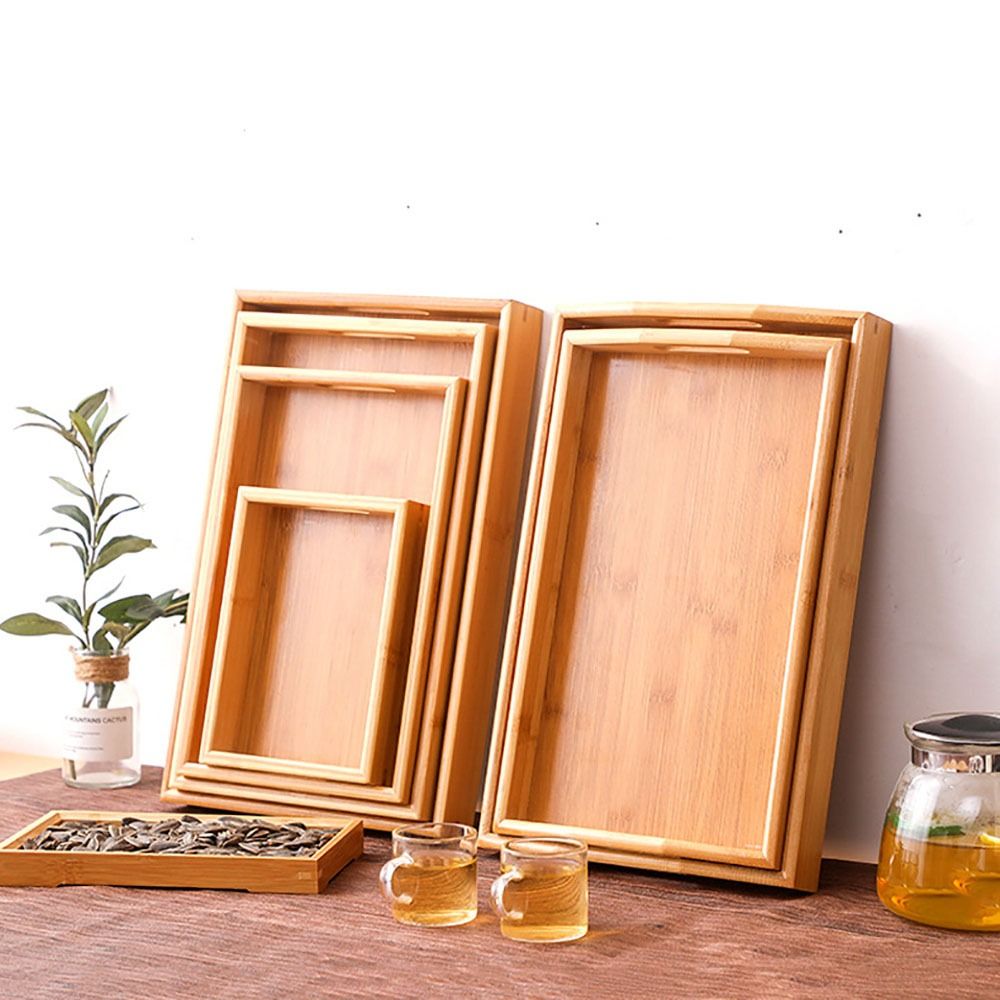 Retro Dikdörtgen Saklama Tepsi - Bamboo Tea Tray incelemesi ve fiyatı