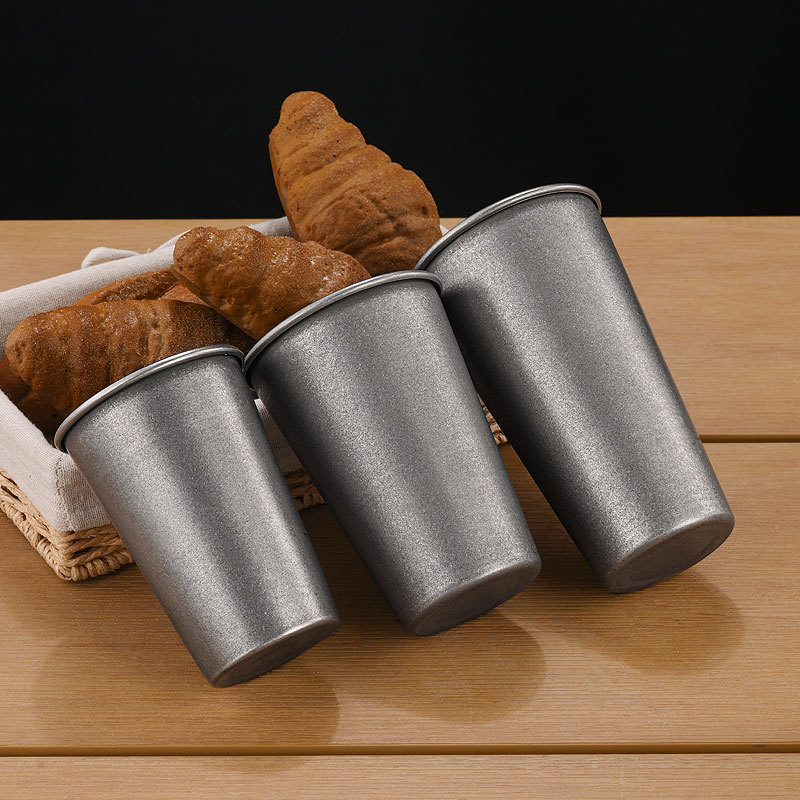 Retro Gümüş Paslanmaz Çelik İç - Coffee Tea Drink incelemesi ve fiyatı