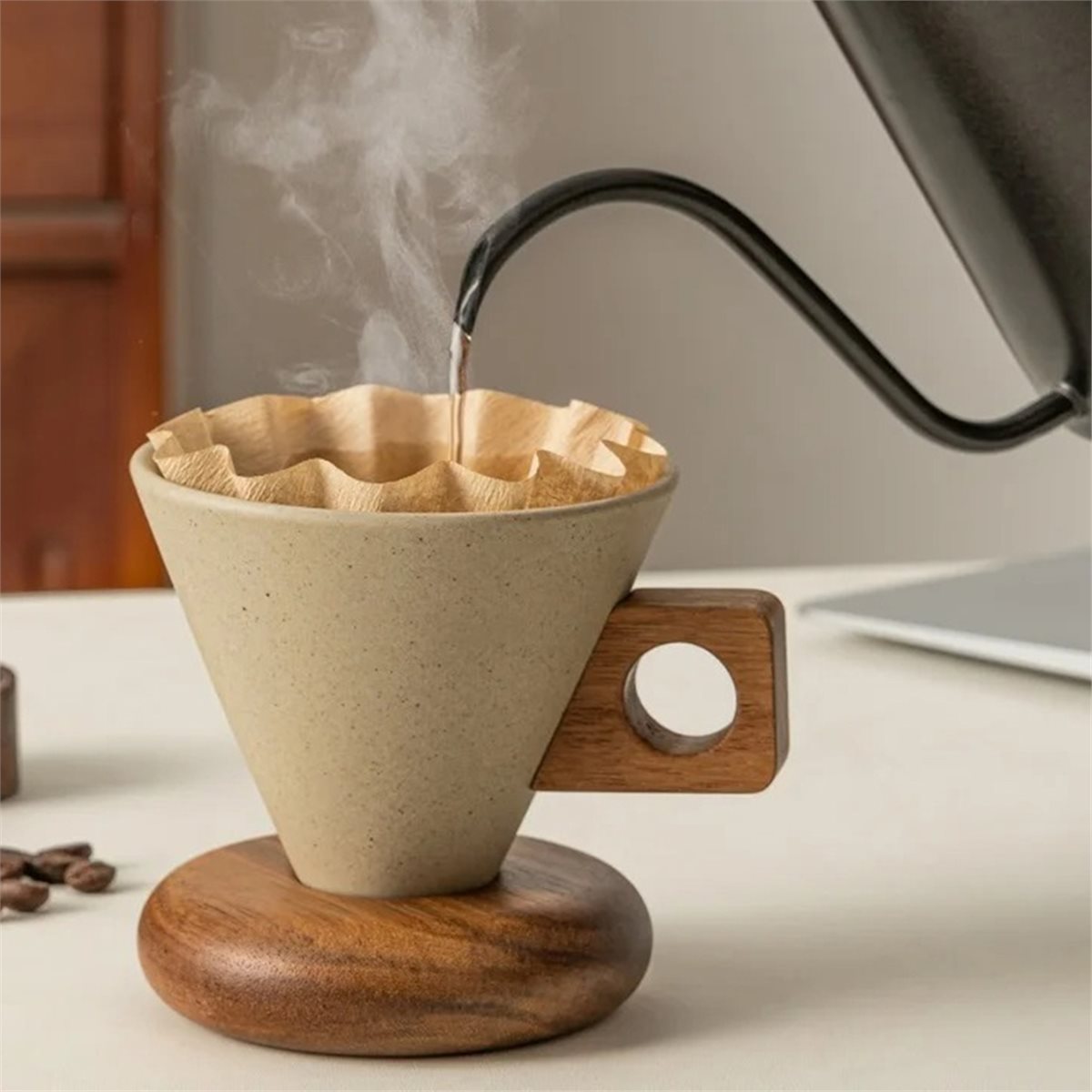 Seramik Kahve Fincanı ve Ahşap - Tea & Coffee Quận 1 incelemesi ve fiyatı