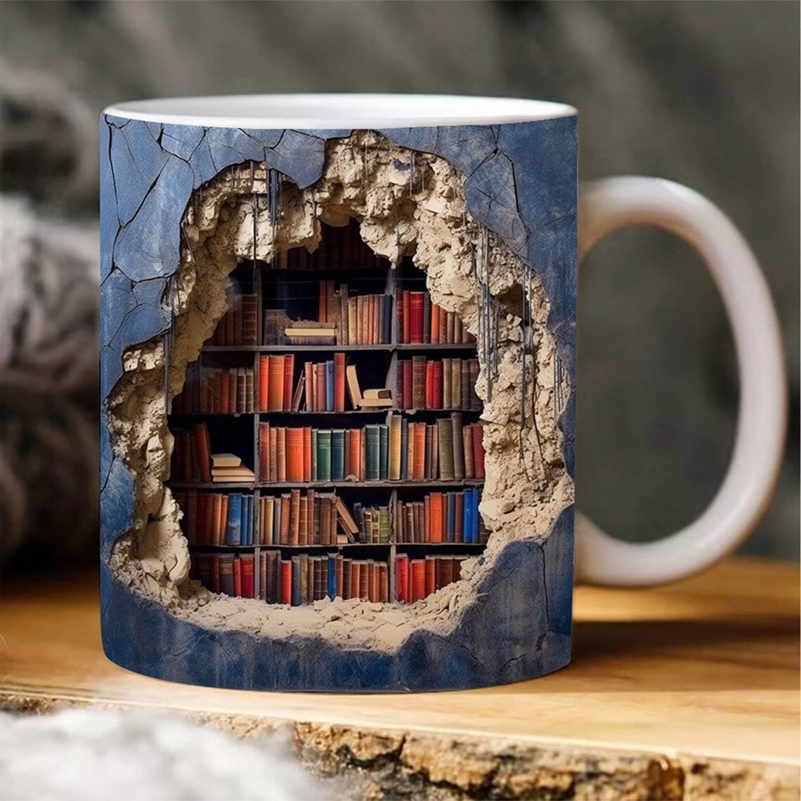 Seramik Kupa Ev Yaratıcı Kütüp - Coffee Tea Library incelemesi ve fiyatı