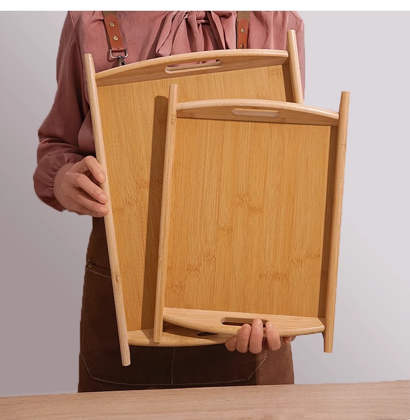 Dikdörtgen Japon Bambu Ahşap T - Bamboo Tea Tray incelemesi ve fiyatı