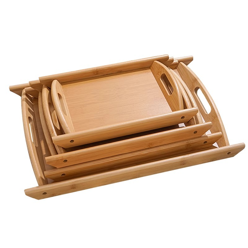 Dikdörtgen Japon Bambu Ahşap T - Bamboo Tea Tray incelemesi ve fiyatı