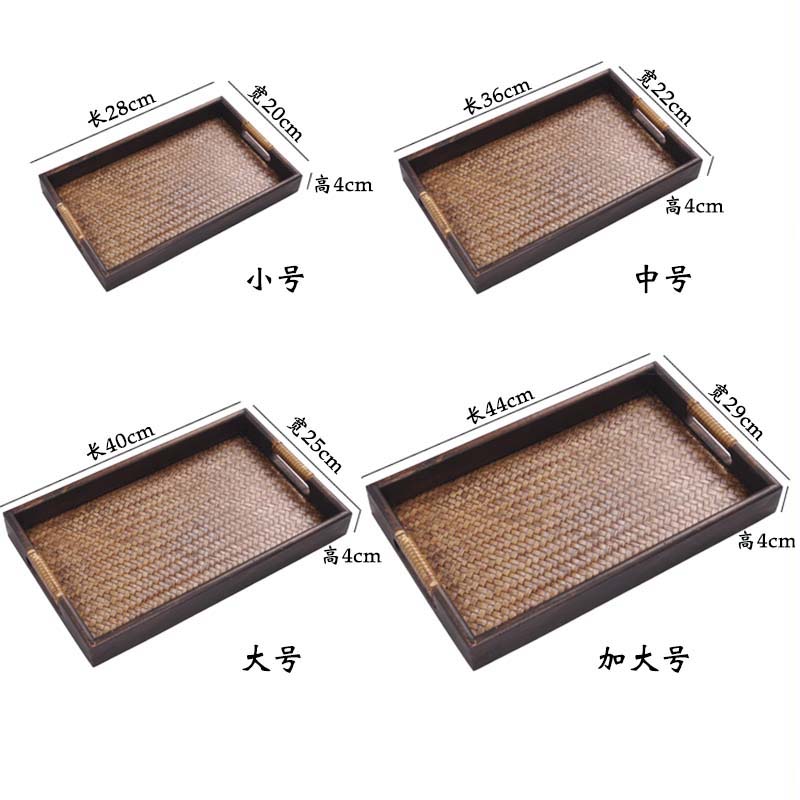 Masif ahşap bambu örgülü tepsi - Bamboo Tea Tray incelemesi ve fiyatı