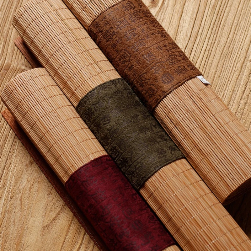 Kumaş Bambu Çay Matı, Keten Ze - Bamboo Tea Tray incelemesi ve fiyatı