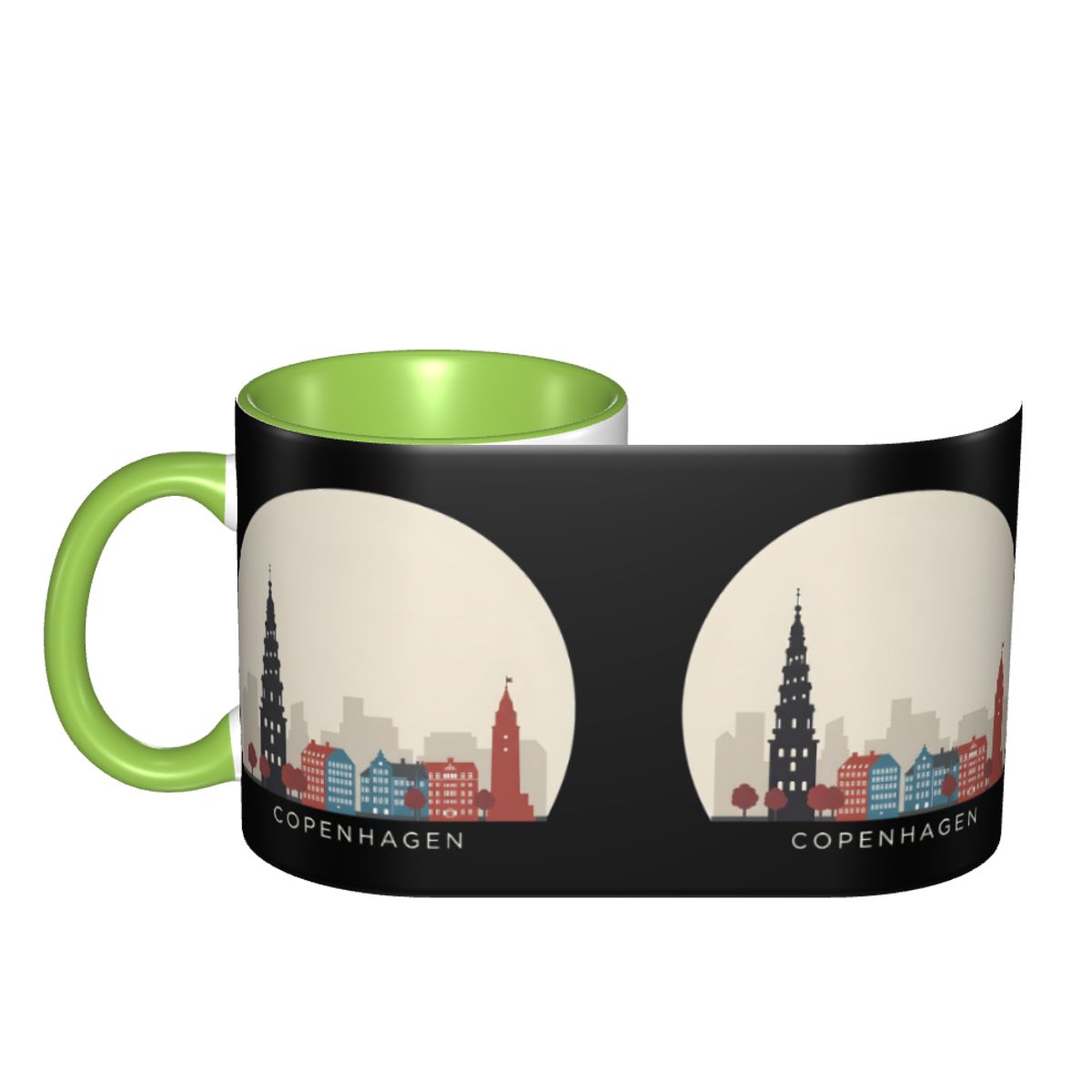 Kopenhag Seyahat İkonu Kupa Ko - Coffee Tea Icon incelemesi ve fiyatı