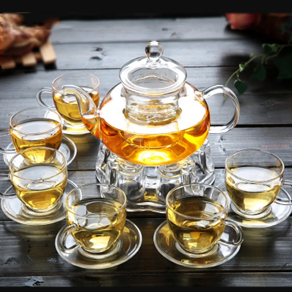 Zarif Cam Çay Seti Borosilikat - Bamboo Tea Tray incelemesi ve fiyatı