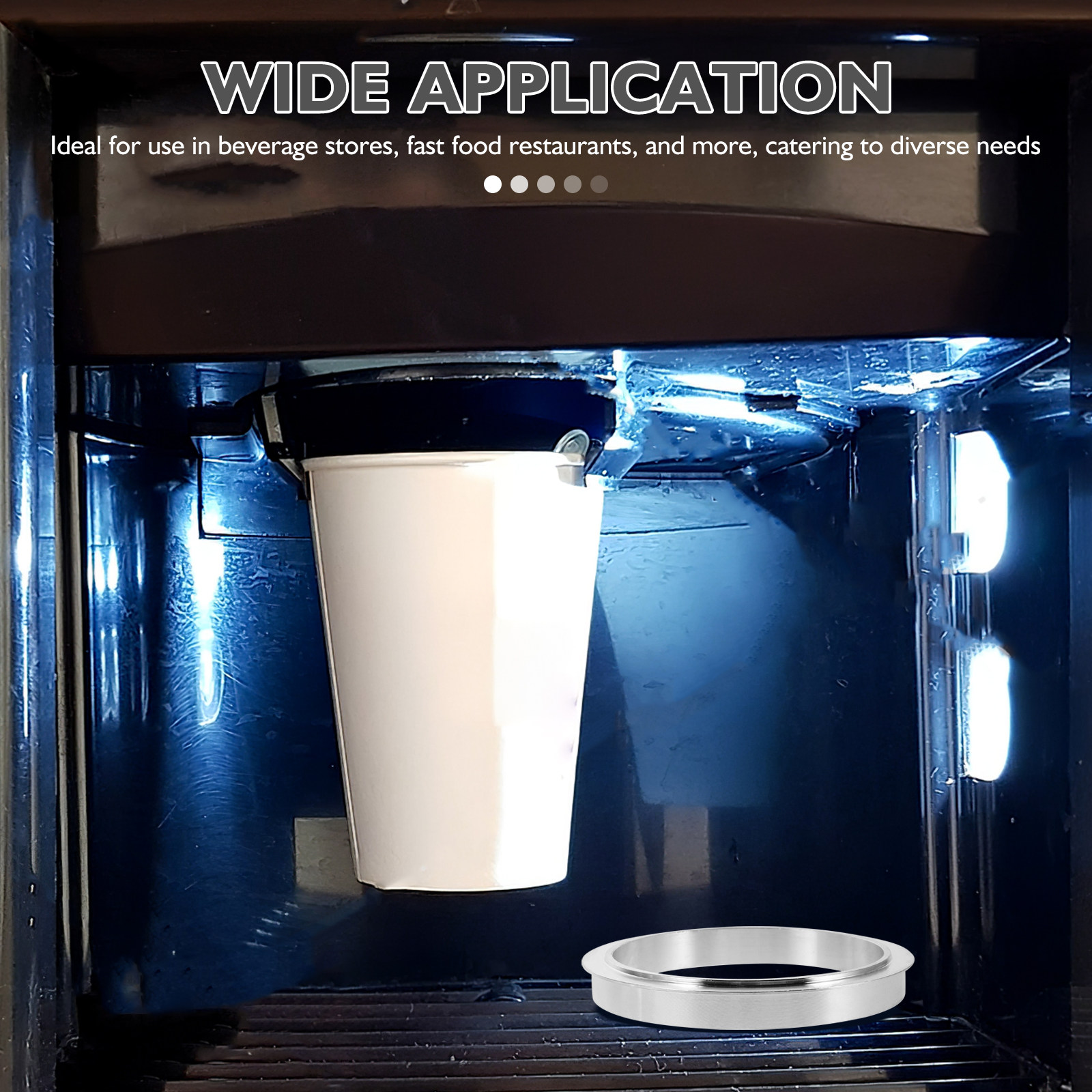 2 Adet Alüminyum Kapama Halkas - Coffee Tea Machine incelemesi ve fiyatı