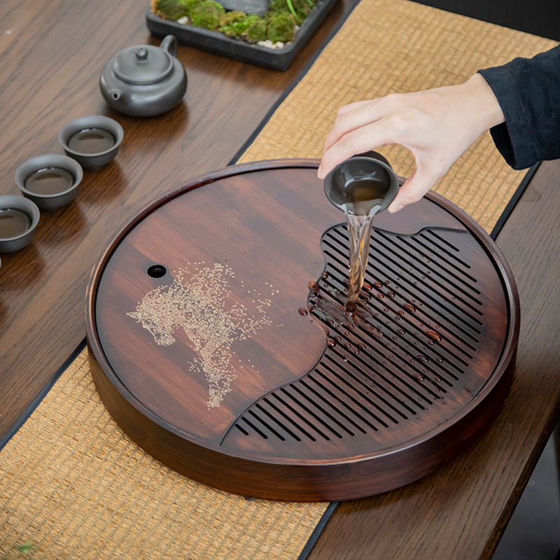 Bambu çay tepsisi, Çin yuvarla - Bamboo Tea Tray incelemesi ve fiyatı