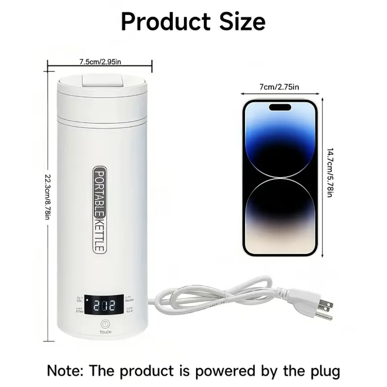 450ML Elektrikli Su Isıtıcısı  - Coffee Tea Menu incelemesi ve fiyatı
