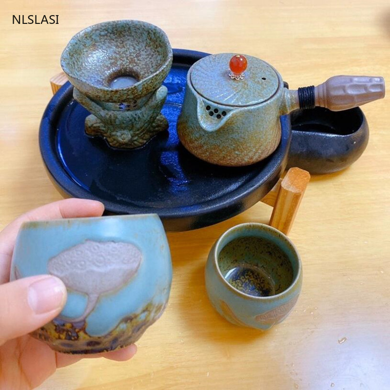 Retro seramik çay süzgeci el y - Coffee Tea In Chinese incelemesi ve fiyatı
