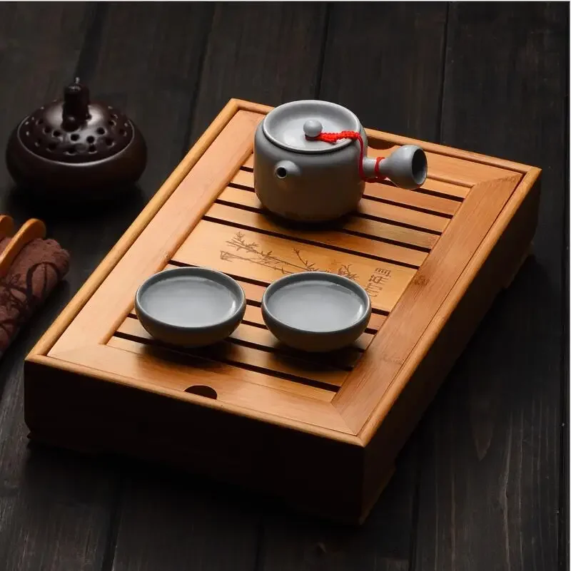 Bambu Çay Tepsileri Kung Fu Ça - Bamboo Tea Tray incelemesi ve fiyatı