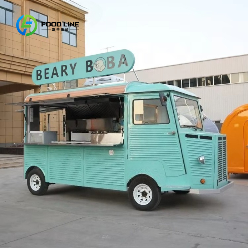 Elektrikli Mobil Yiyecek Kamyo - Coffee Tea Boba incelemesi ve fiyatı