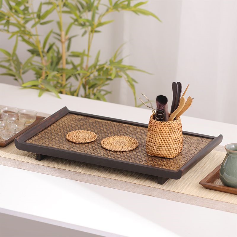 Zen Retro tarzı çay seti depol - Bamboo Tea Tray incelemesi ve fiyatı
