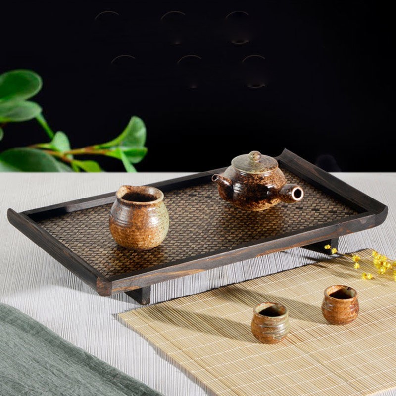 Zen Retro tarzı çay seti depol - Bamboo Tea Tray incelemesi ve fiyatı